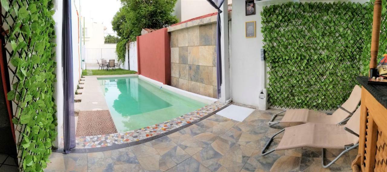 Casa Con Alberca Climatizada Privada Para 8 Personas Emiliano Zapata  Eksteriør billede