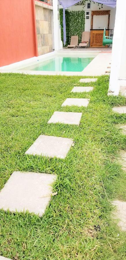 Casa Con Alberca Climatizada Privada Para 8 Personas Emiliano Zapata  Eksteriør billede