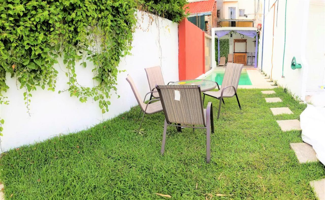 Casa Con Alberca Climatizada Privada Para 8 Personas Emiliano Zapata  Eksteriør billede