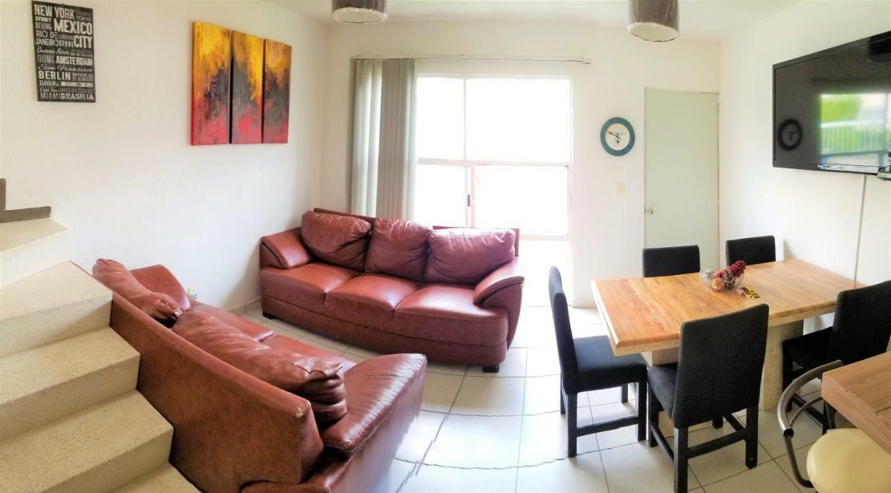 Casa Con Alberca Climatizada Privada Para 8 Personas Emiliano Zapata  Eksteriør billede