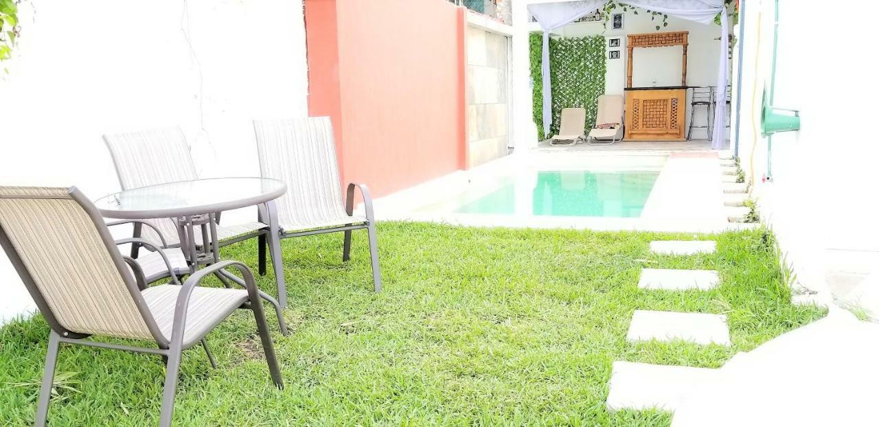 Casa Con Alberca Climatizada Privada Para 8 Personas Emiliano Zapata  Eksteriør billede