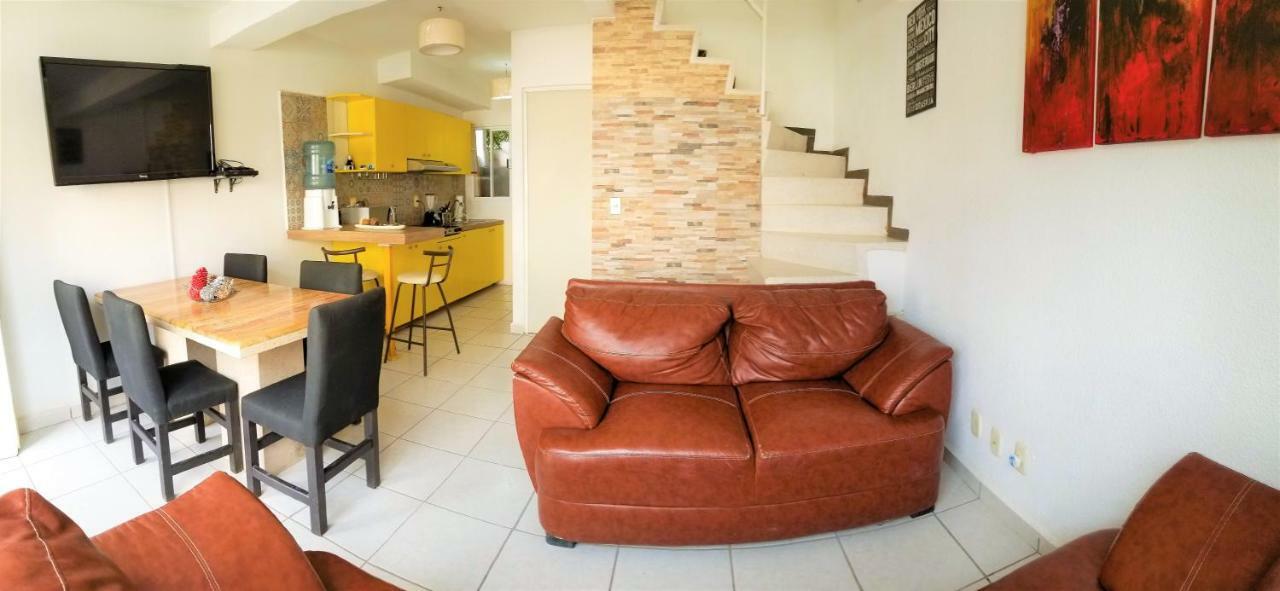 Casa Con Alberca Climatizada Privada Para 8 Personas Emiliano Zapata  Eksteriør billede